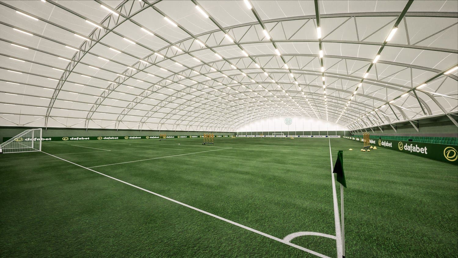 Celtic Barrowfield indoor pitch