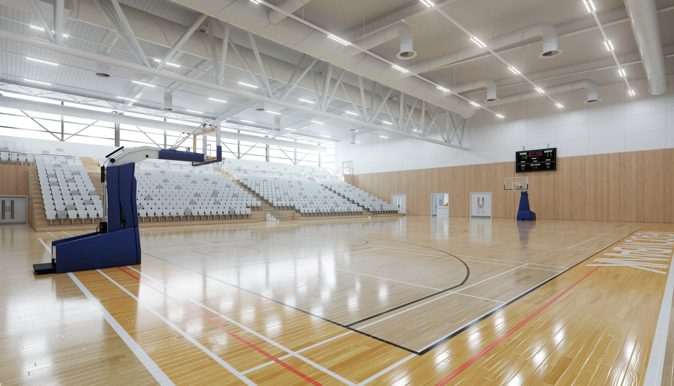 Meadowbank Sports Centre — wide view 1