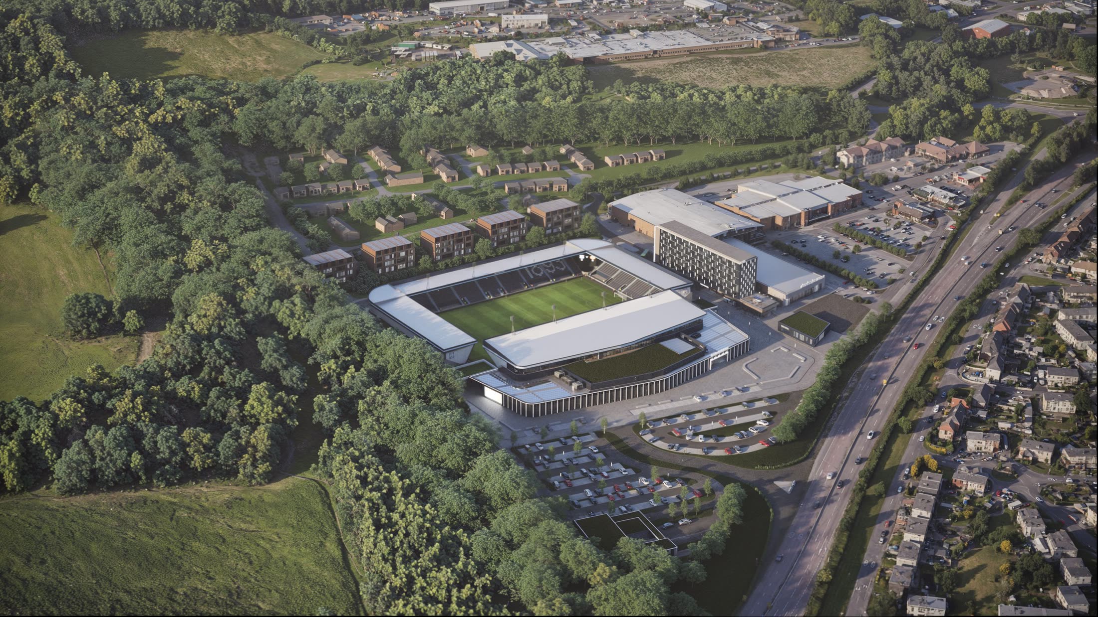 Dundee FC — New Stadium — Film by Visual Lane